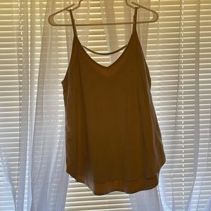 Shyanne suede tank top. Size large.